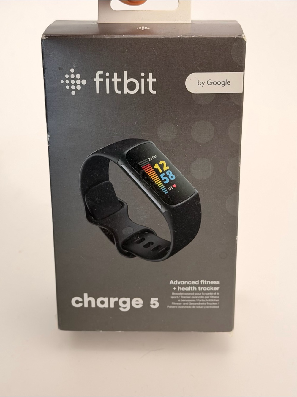 Fitbit Charge 5, New, Sealed, Black, Full Set, Fitness Tracker
